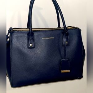 New York and company navy blue large tote